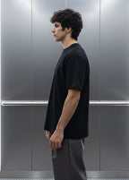 T-shirt Uni Noir : Oversize & Premium