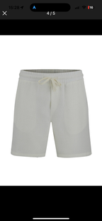 Ensemble Short Montana blanc : Le calme du gentleman