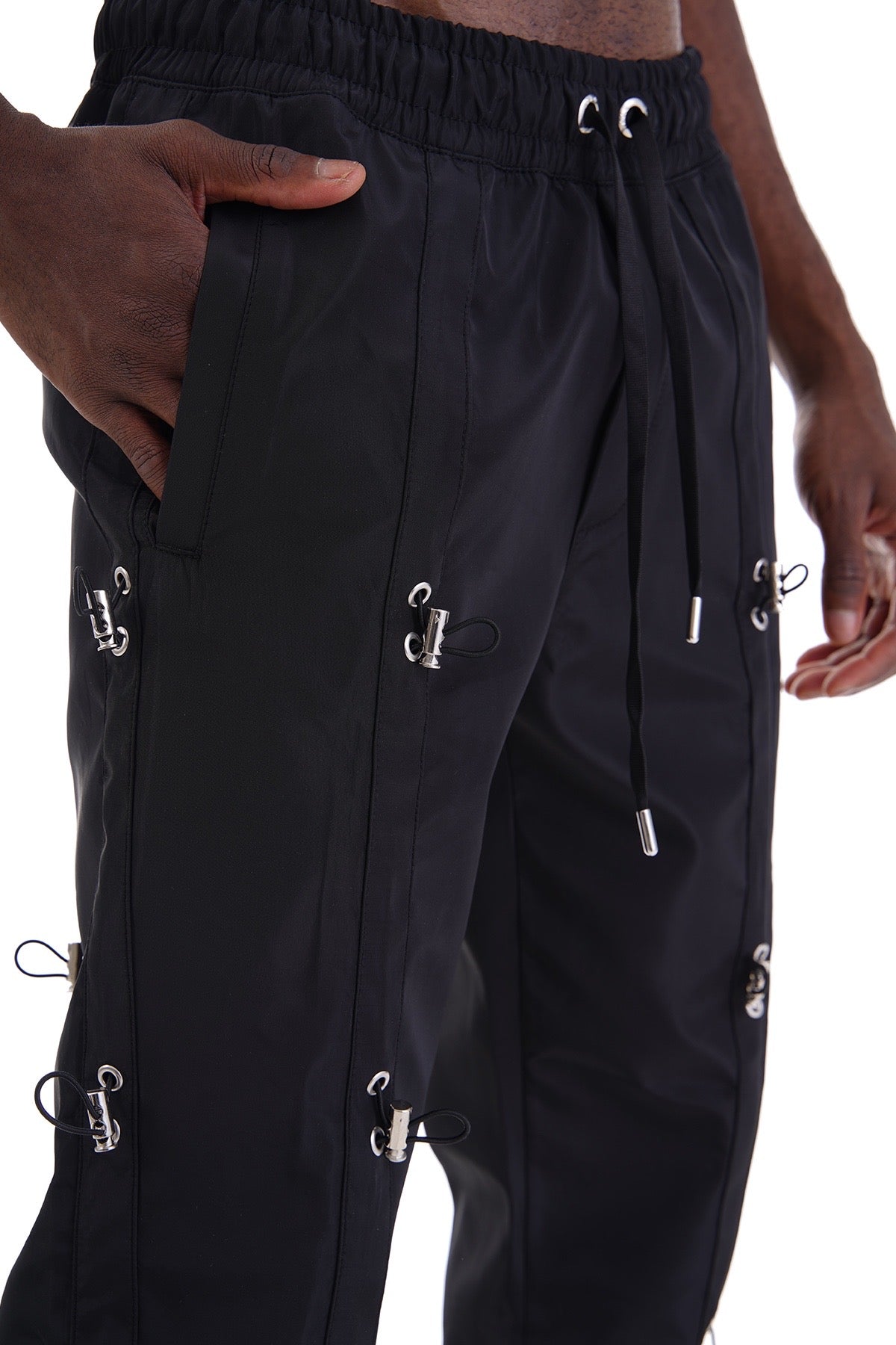 Pantalon Rotterdam Noir – Coupe Street droite & Flow Design