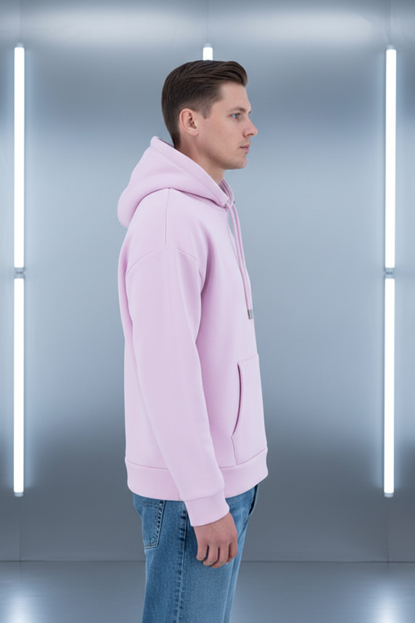 Sweat LOVE Rose : Coeur Bleu & Style minimaliste