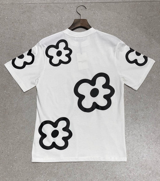 T-shirt Nuages blanc - Design et chill