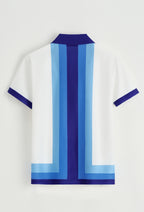 Ensemble Short Manny Blanc & Bleu : Classe & Soleil