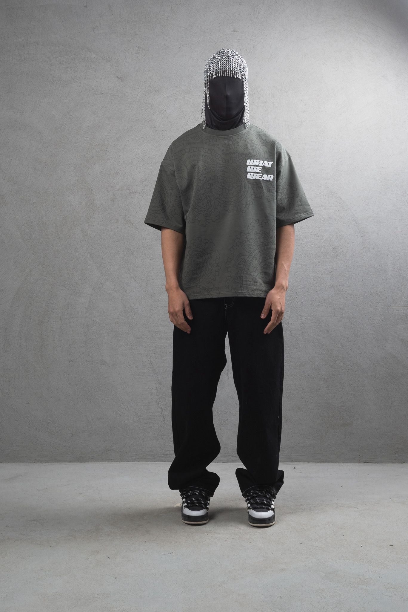 T-shirt What We Wear Vert : Coupe Oversive & London Style
