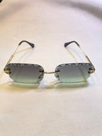 Lunettes Sax Ciselé Vert