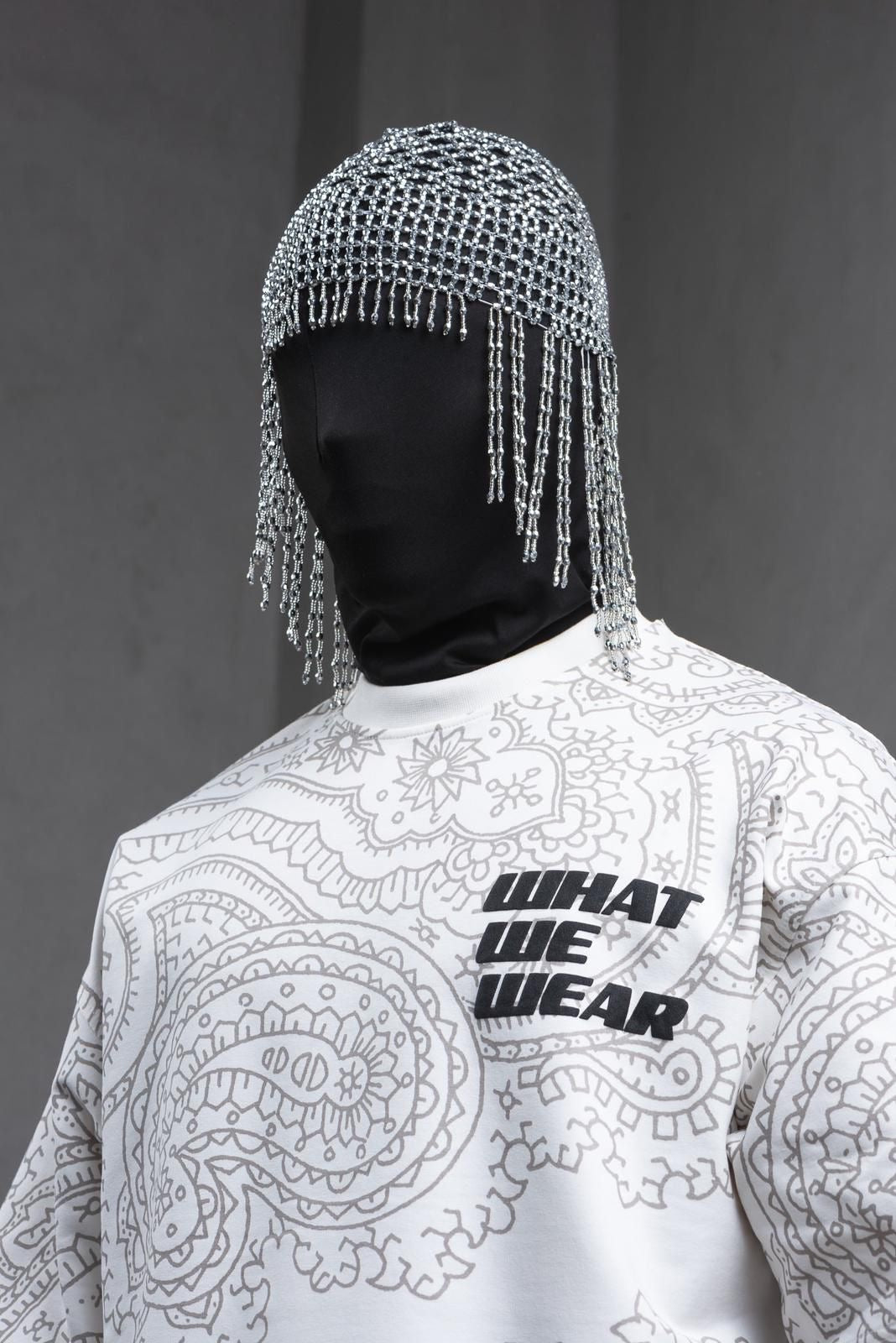 T-shirt What We Wear Blanc : Coupe Oversive & London Style