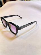 Lunettes TIMAL Noire : verre violet