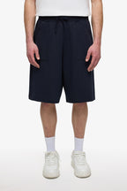 Short Love Bleu Marine & Rouge : Style Oversize : La Signature de l’amour discret