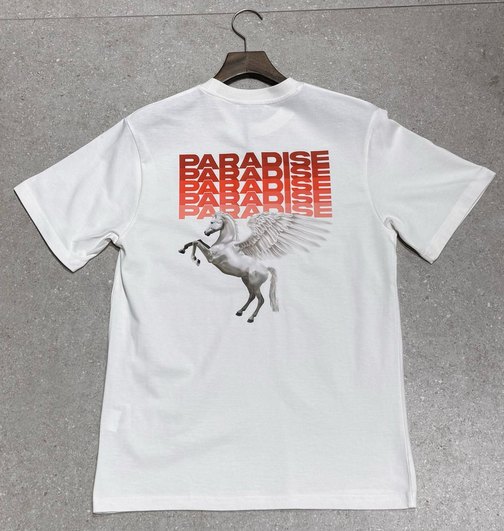 T-shirt Paradise Blanc – Style Urbain et Minimaliste