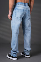 Jeans California Bleu : Coupe Droite & Denim Urbain