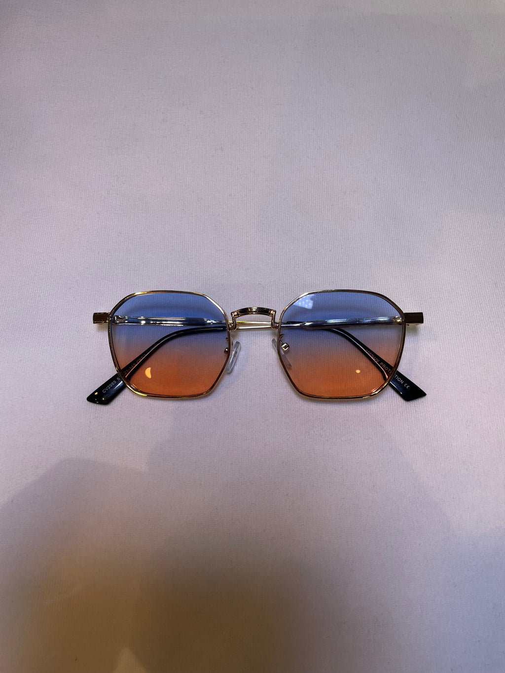Lunettes KEBLACK bleu et beige