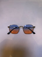 Lunettes KEBLACK bleu et beige
