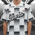 T-shirt Paris Blanc & Noir : Coupe Oversive & London Style