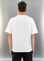 T-shirt LOVE Full Blanc : Coupe oversize