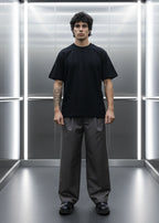 T-shirt Uni Noir : Oversize & Premium