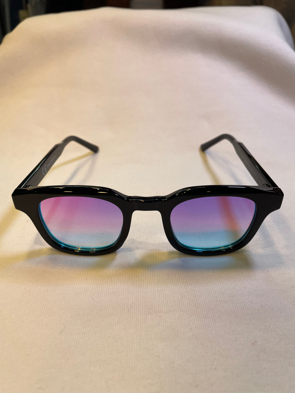 Lunettes TIMAL noire : verre Bleu