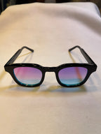 Lunettes TIMAL noire : verre Bleu