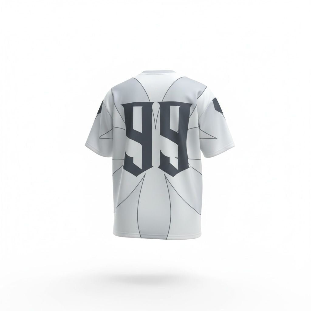 T-shirt 99 Gris & Noir : Coupe Oversive & London Style