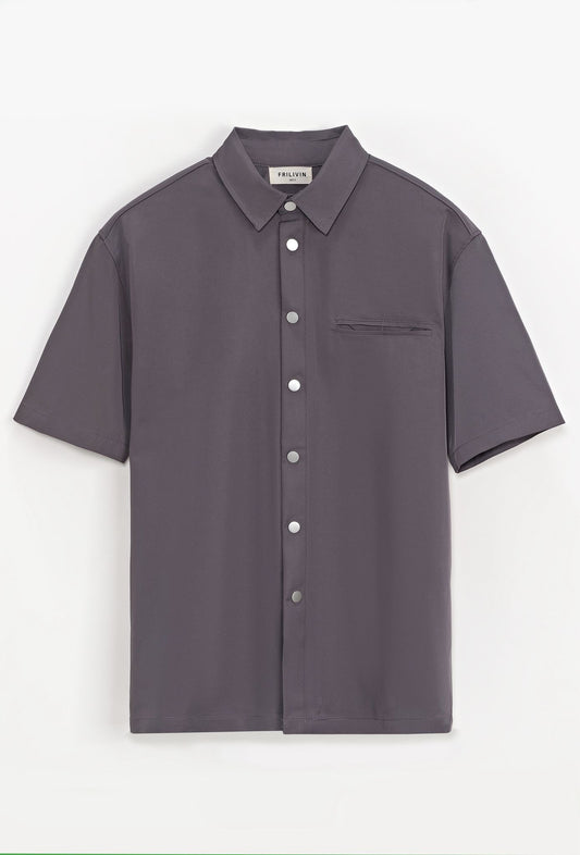 Chemise Berlin grise – Le flow froid venu du désert