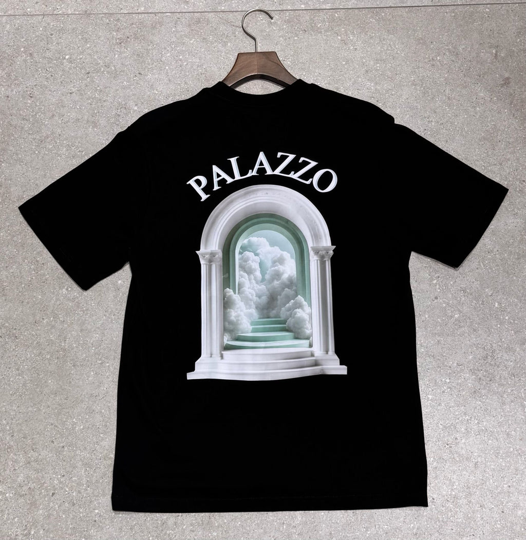 T-shirt Palazzo Noir – Style Urbain et Minimaliste