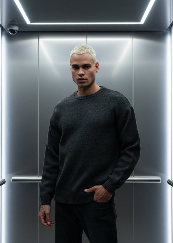 Pull Saint Tropez Gris : Coupe Droite & Style Uni