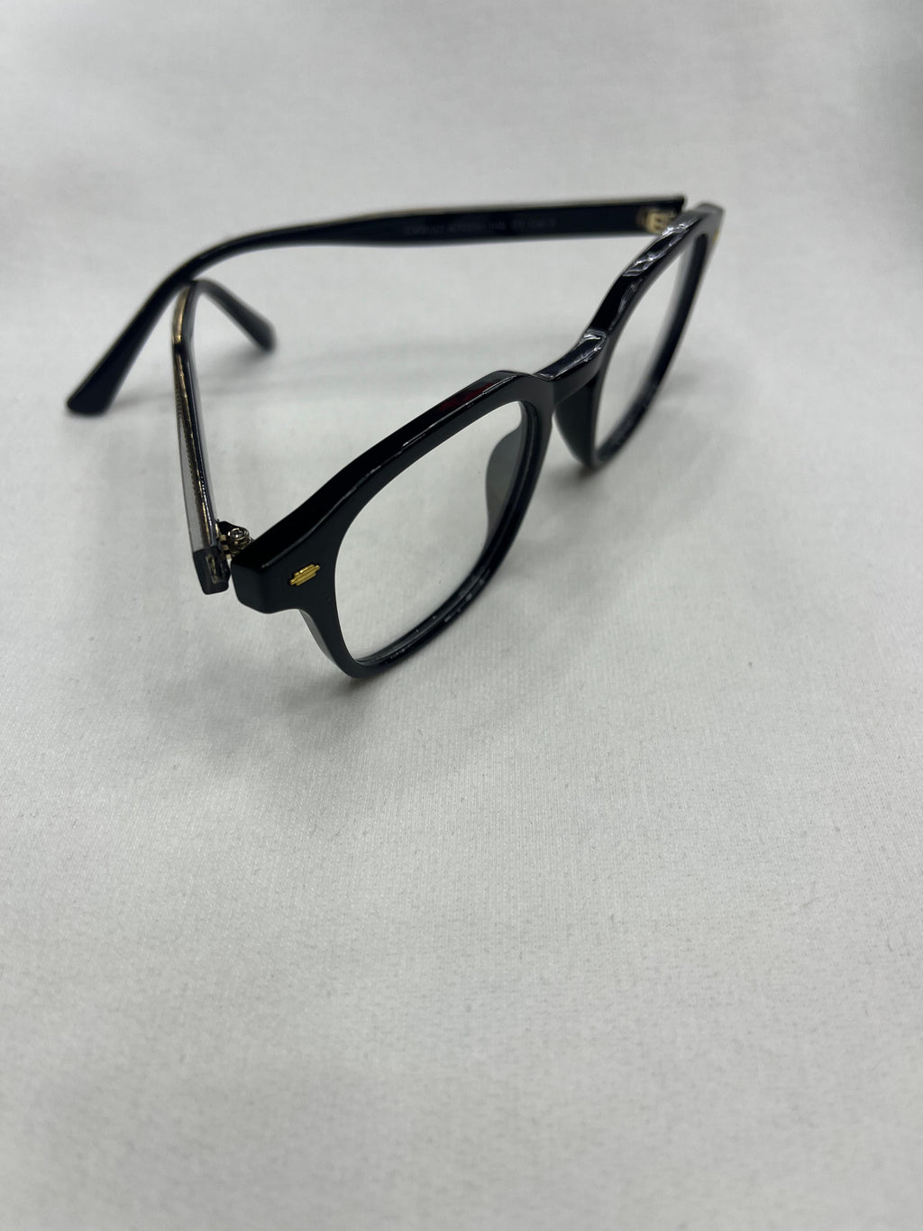 Lunettes TIMAL Gold Noir transparente