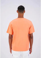 T-shirt LOVE Saumon : Coupe Oversize & Coeur blanc