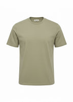 T-shirt Uni Vert : Coupe oversize & Style urbain