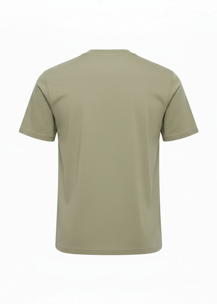 T-shirt Uni Vert : Coupe oversize & Style urbain