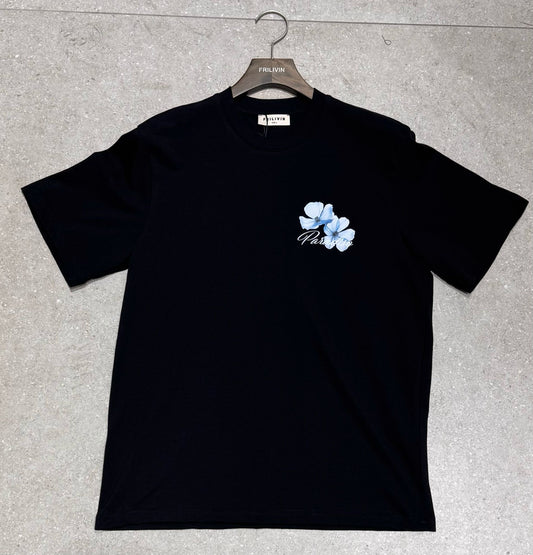 T-shirt Paradisio Noir – Style Urbain et Minimaliste
