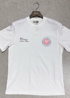 T-shirt Beverlly Hills Blanc : Coupe droite & Style Urbain