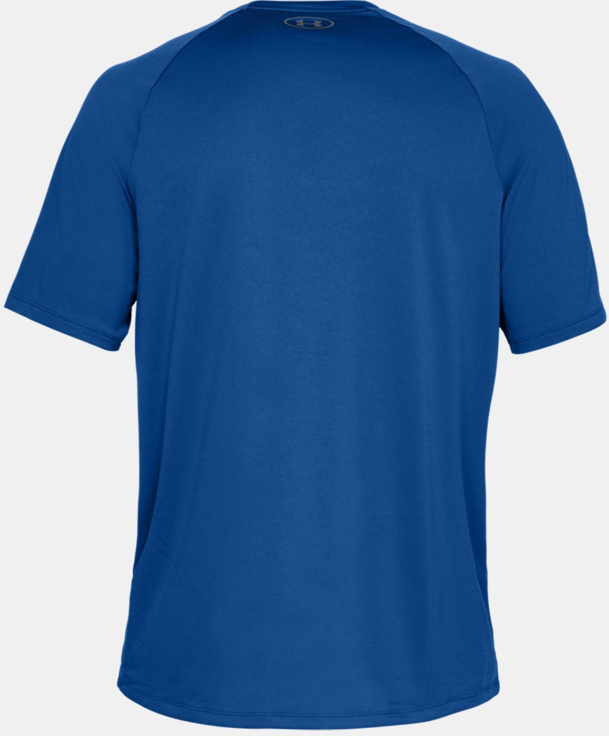 T-shirt UA bleu logo gris