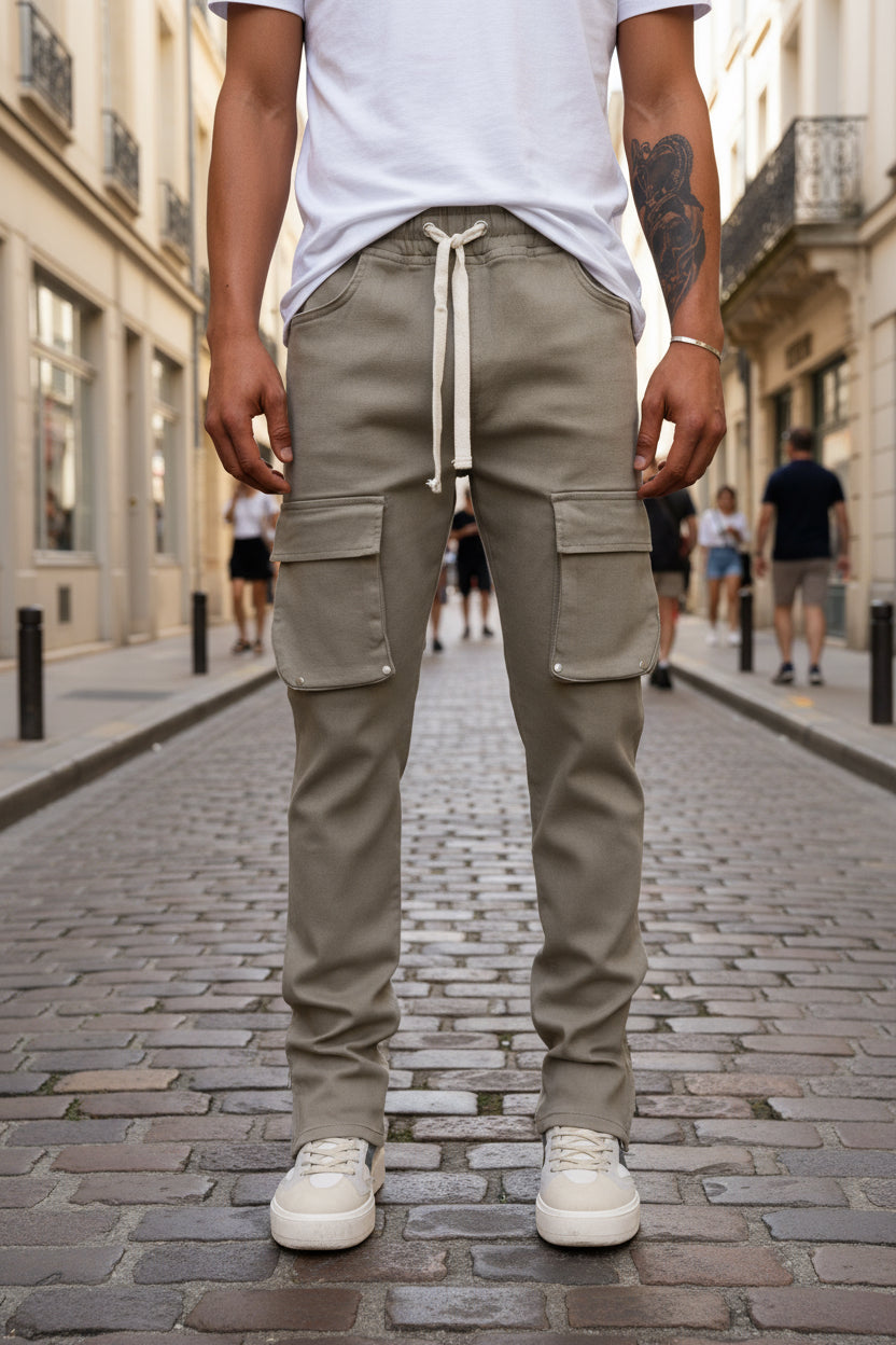 Cargo Amsterdam Kaki – Le Code de la Rue & Douceur