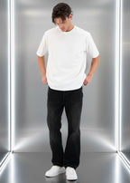 T-shirt LOVE Full Blanc : Coupe oversize