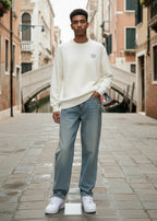 Pull Venise Blanc : Love & Style