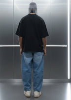 T-shirt What We Wear Noir : Coupe Oversive & London Style