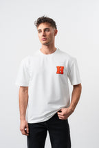 T-Shirt « H » Blanc : Coupe Oversive & London Style