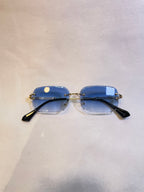 Lunettes Sax Ciselé Bleu