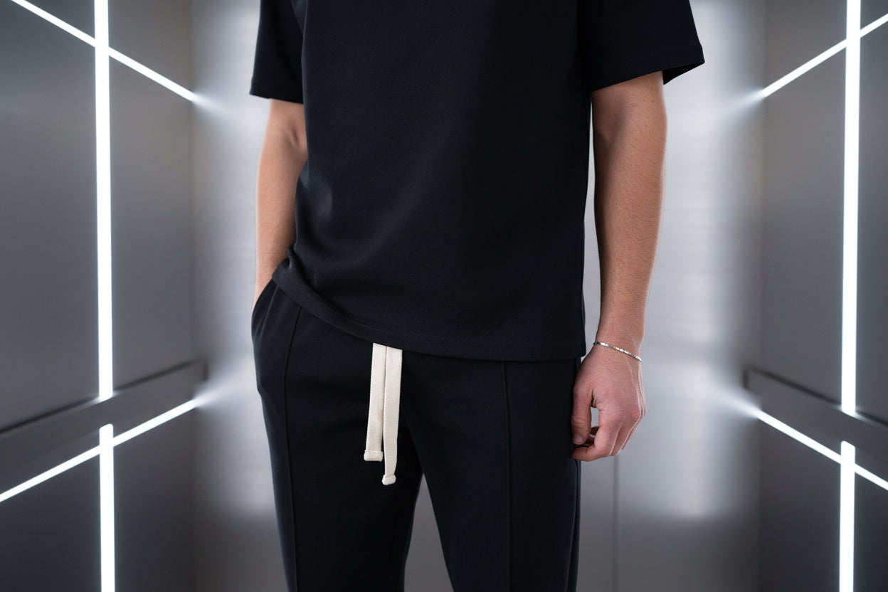 Ensemble Di Caprio Noir : Chill & Urbain
