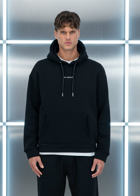 Sweat Amore Noir : Coupe Oversize & Style Love