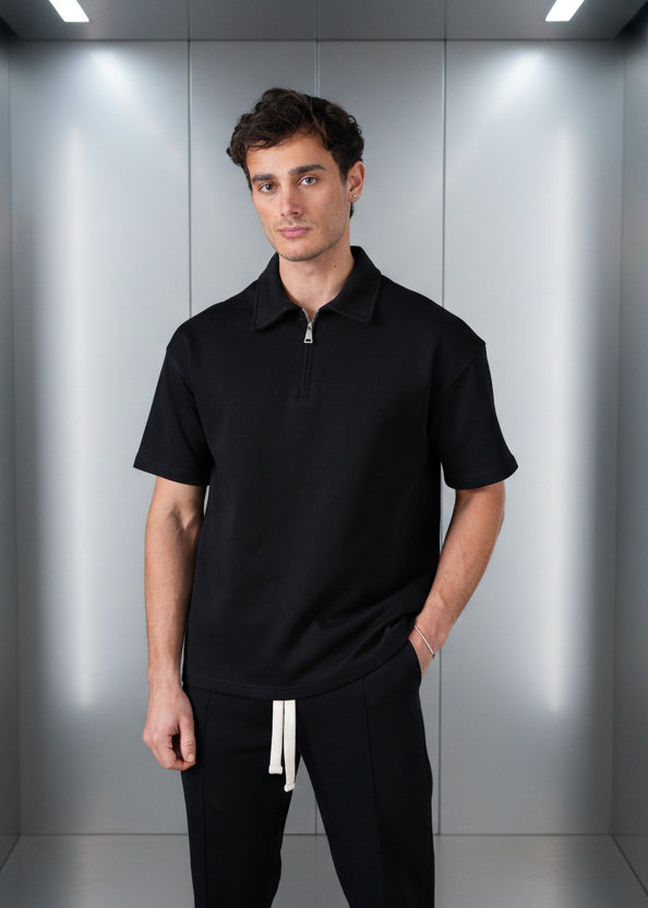 Ensemble Di Caprio Noir : Chill & Urbain