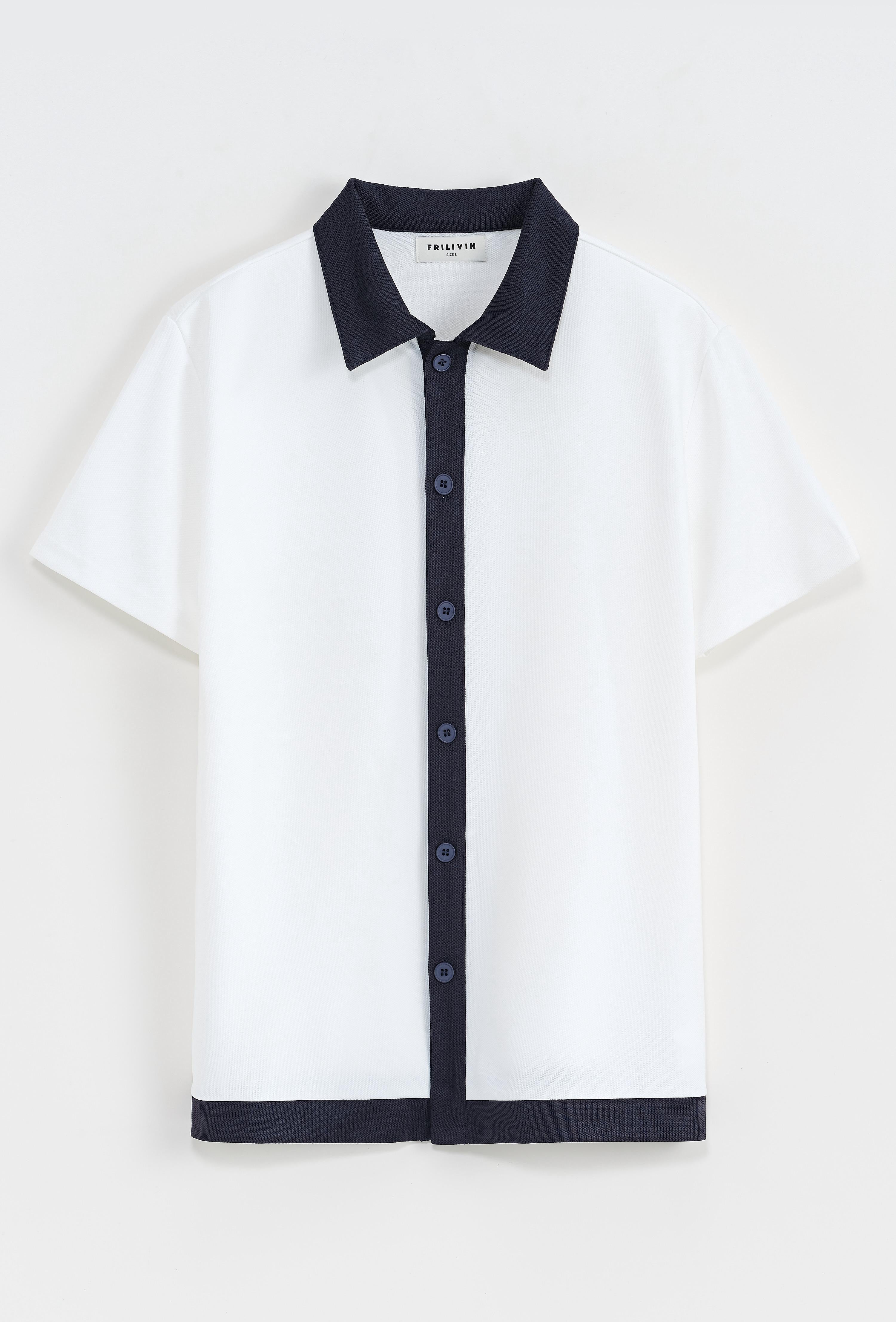 Ensemble Prestige Block Blanc & Bleu : Classe & Soleil