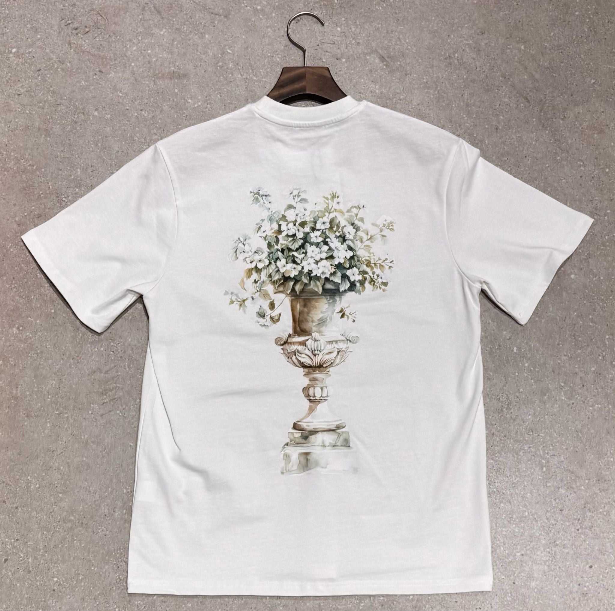 T-shirt Atelier Milano Blanc – Style Urbain et Minimaliste