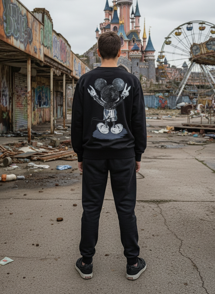 Ensemble Jogging Usual Suspect Noir : Full Black & Street