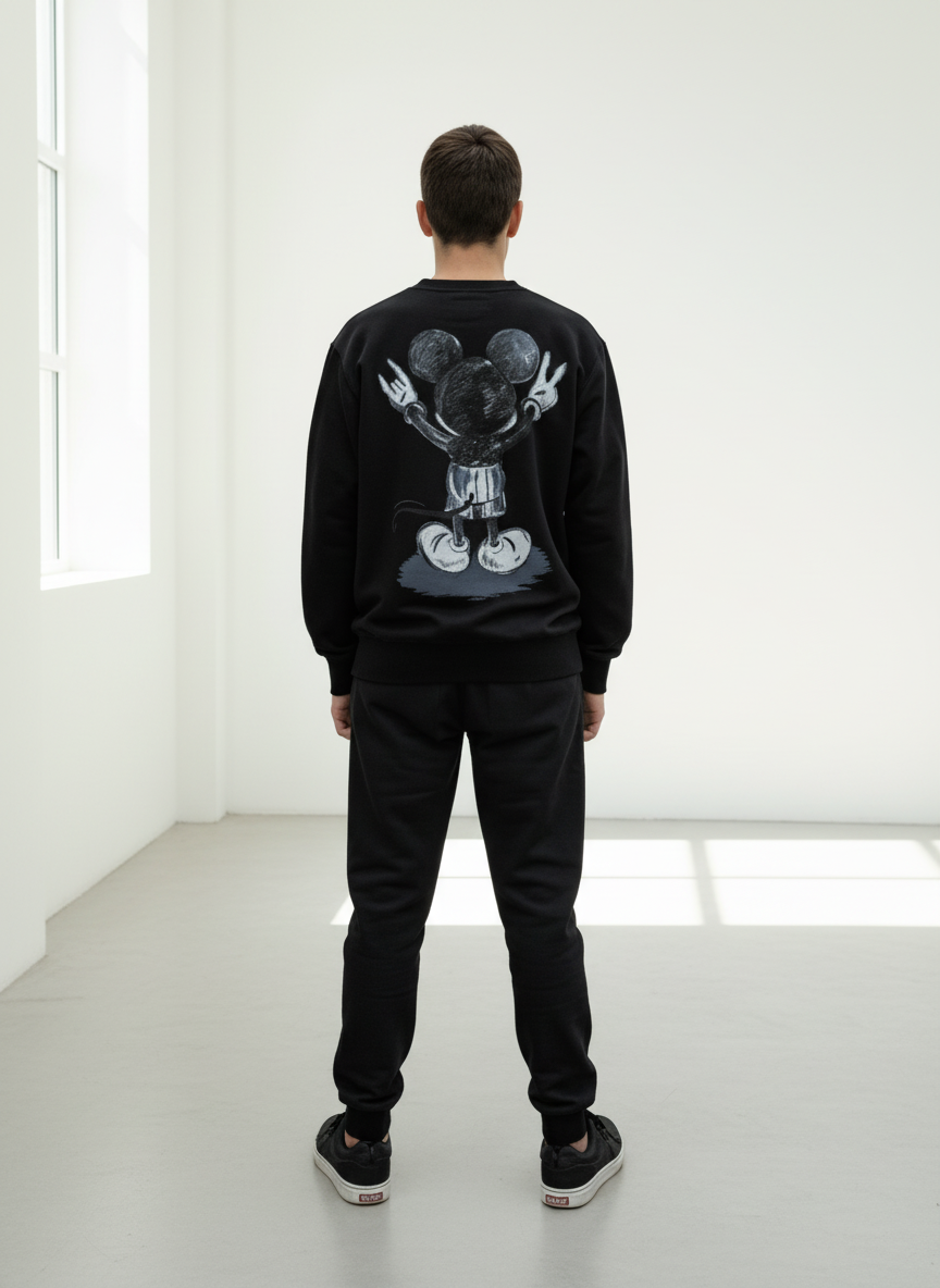 Ensemble Jogging Usual Suspect Noir : Full Black & Street