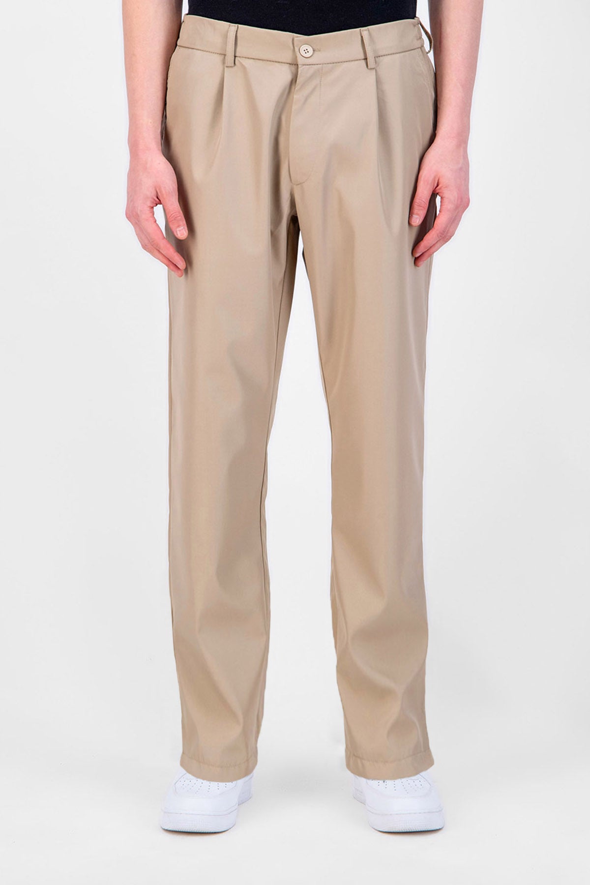 Pantalon Brooklyn Beige – Street Clean, Coupe droite & Flow New-Yorkais