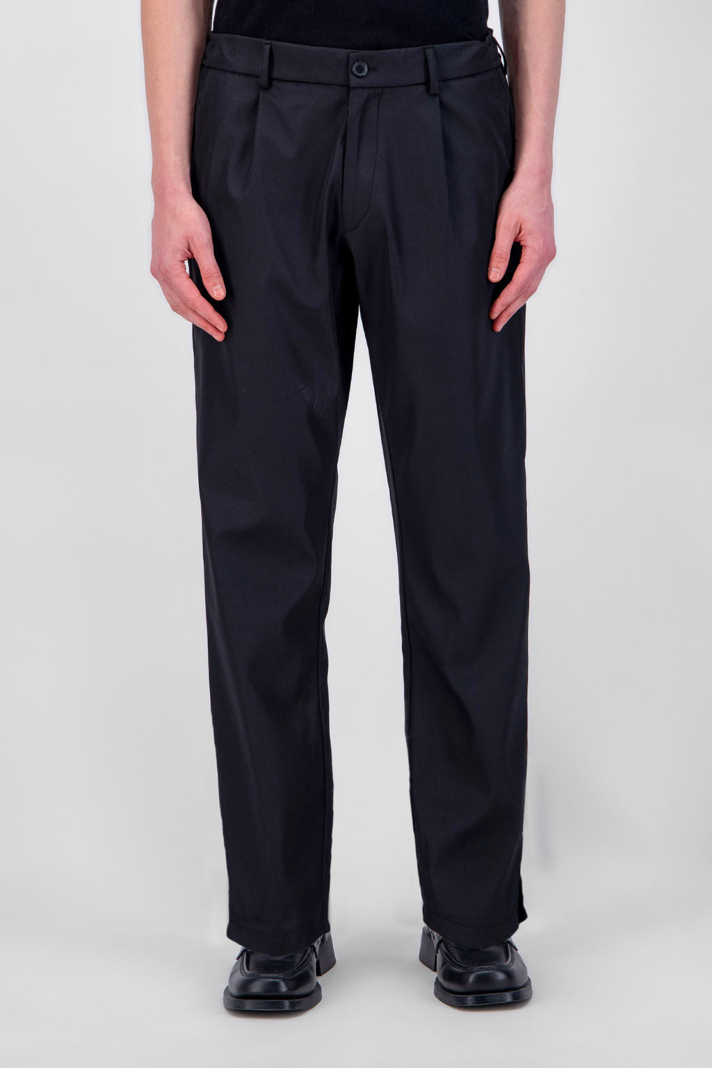 Pantalon Brooklyn Noir – Street Clean, Coupe droite & Flow New-Yorkais