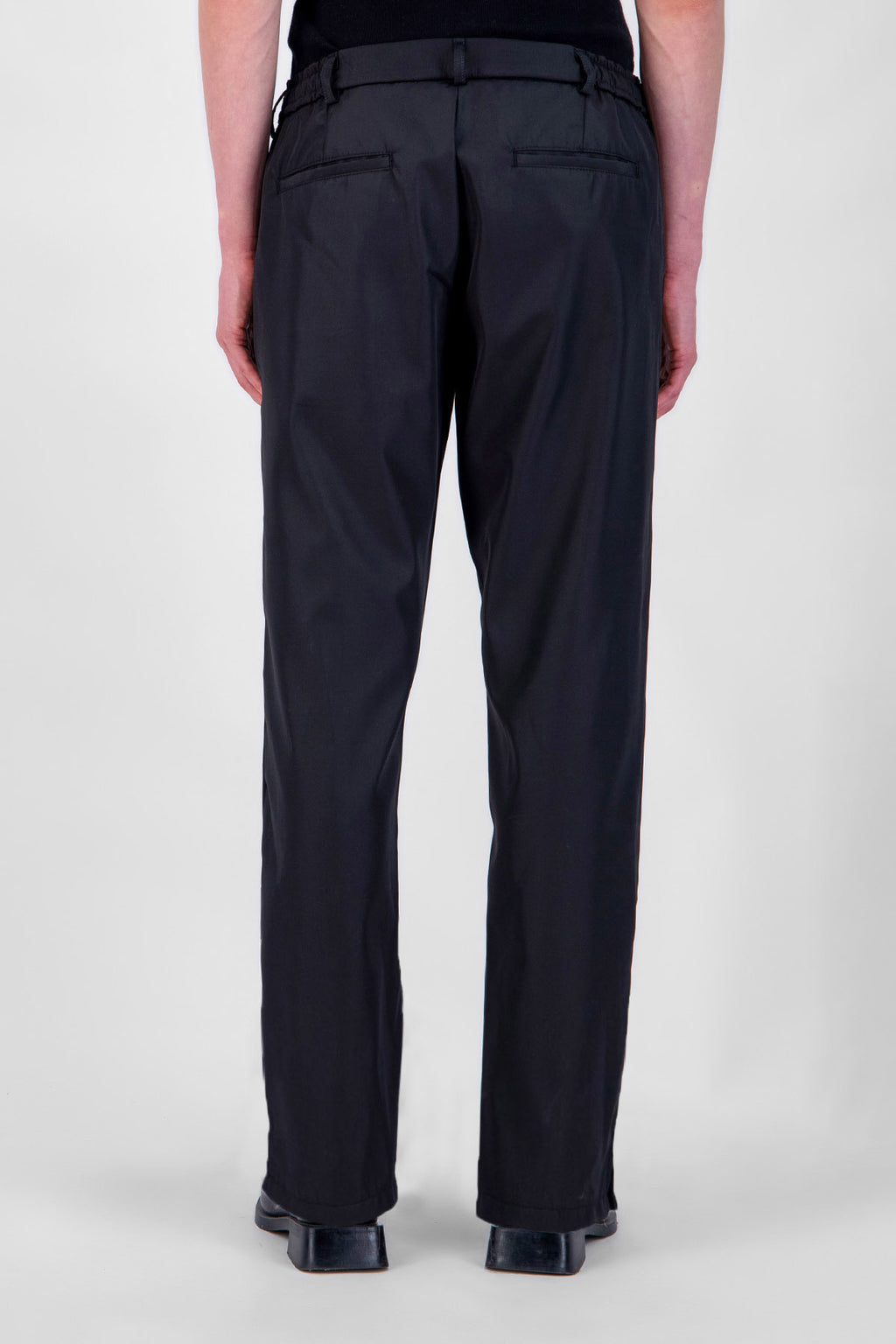 Pantalon Brooklyn Noir – Street Clean, Coupe droite & Flow New-Yorkais