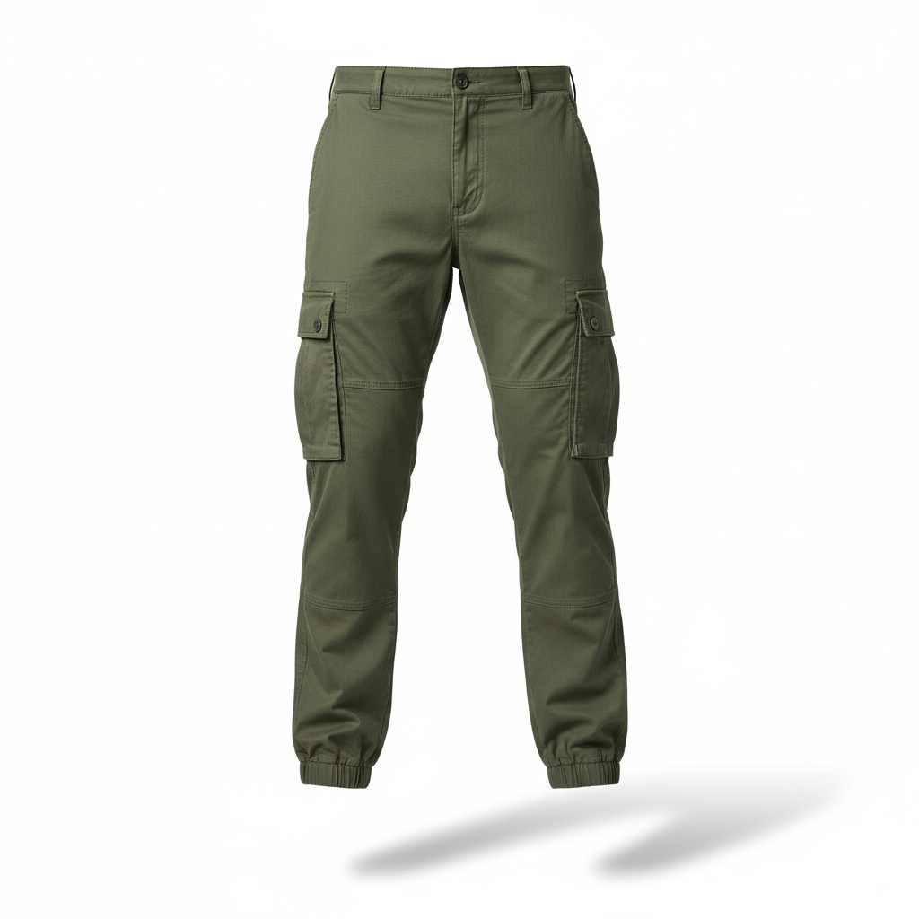 Cargo Moscou Kaki : Coupe ajustée & fresh attitude