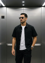 Chemise Berlin noire : Flow & Style
