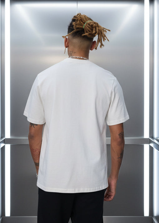 T-shirt Uni Blanc : Oversize & Premium